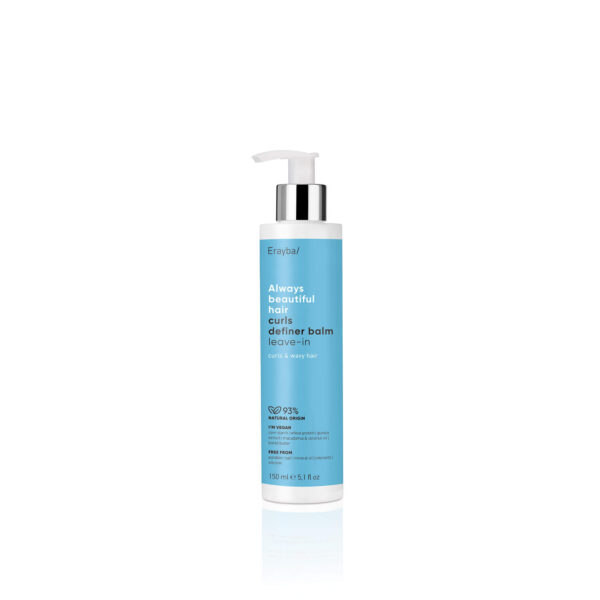 Curls Definer Balm Leave-In – Vegánsky bezoplachový balzam pre kučery s hydratáciou a proti krepovateniu