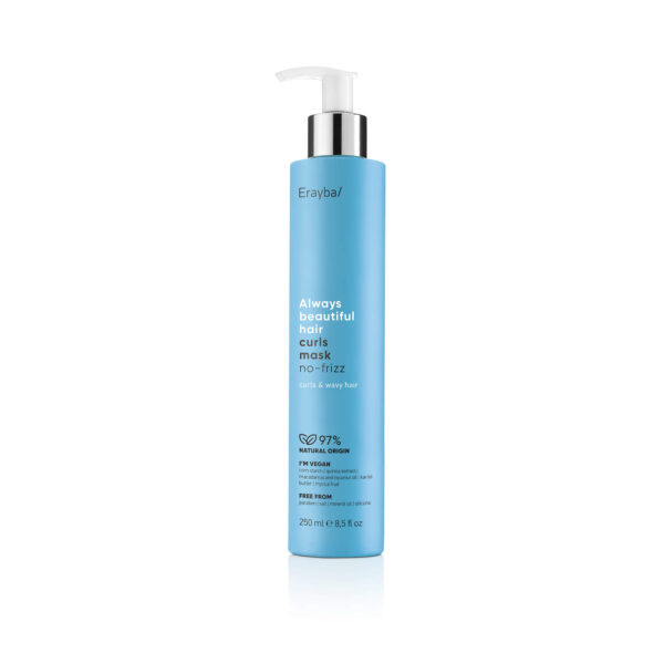 Curls Mask No-Frizz – Vegánska maska pre definované a pružné kučery bez krepovatenia
