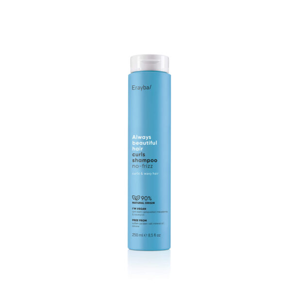 Curls Shampoo No-Frizz – Vegánsky šampón pre definované a zdravé kučery bez krepovatenia