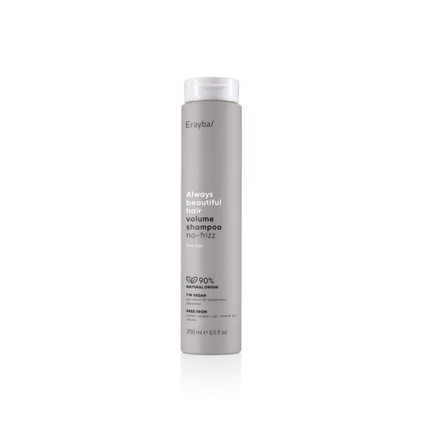 Volume Shampoo No-Frizz – Vegánsky šampón pre jemné vlasy s objemom a kontrolou krepovatenia